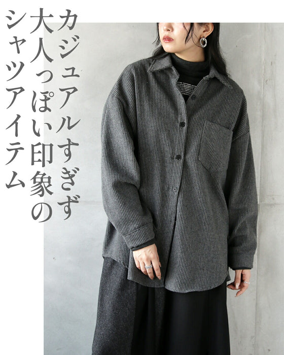 ★廃番‼️名作‼️極上★GANRYU ストライプ ショップコート 黒×グレー L‼️ MUBUkU3yAzHE.jpg?width=768