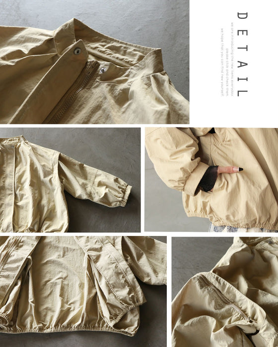 外せる袖で、季節をまたぐ。撥水2WAYアウター