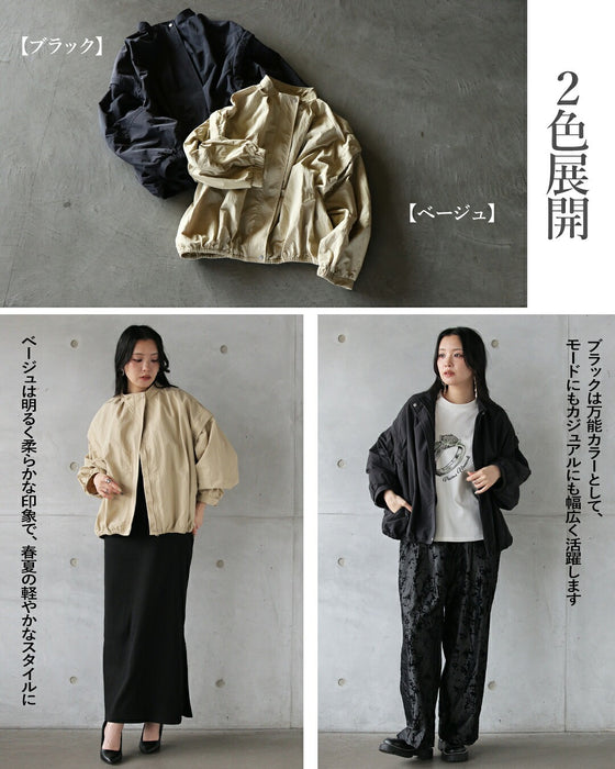 外せる袖で、季節をまたぐ。撥水2WAYアウター