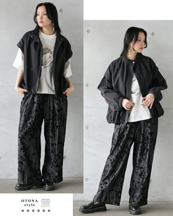 外せる袖で、季節をまたぐ。撥水2WAYアウター