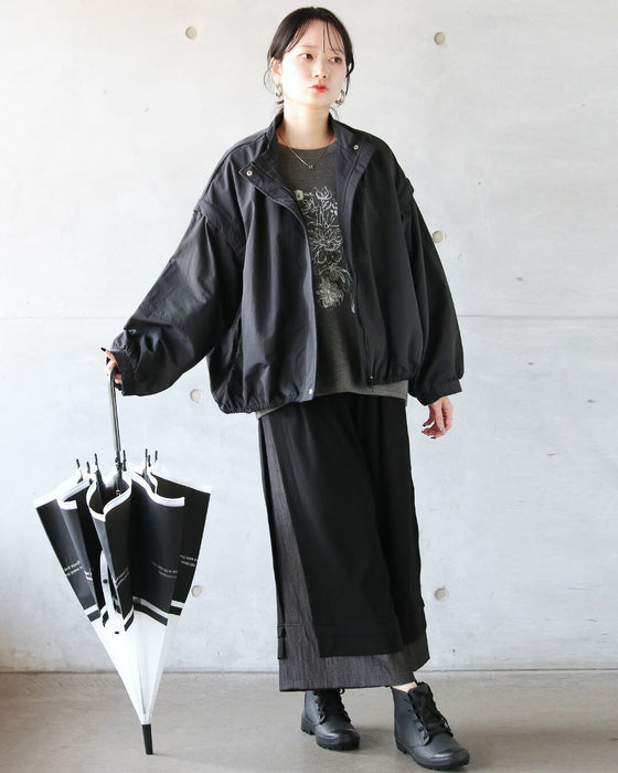 外せる袖で、季節をまたぐ。撥水2WAYアウター