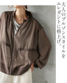 上品シアーで差をつける大人のためのシアーブルゾン