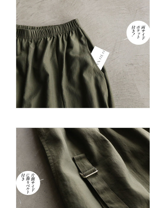 楽なのに洗練。立体タックパンツ