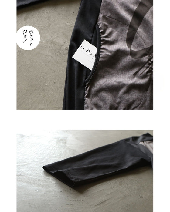 静かに大胆に映える。アートプリントワンピース