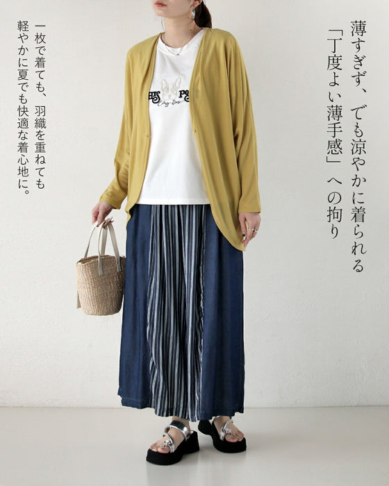 遊び心を、上品に纏う。フレンチブルドッグTシャツ