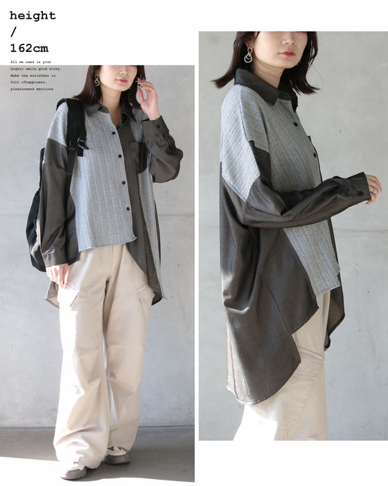 テクニックなしで、着るだけでカッコいい変形シャツ