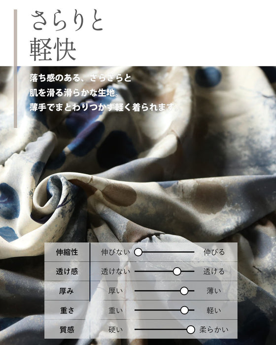 水彩を纏う。爽やかに揺れるティアードワンピース