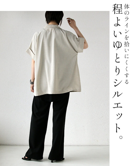 装いを格上げ。リネンタッチジャケット