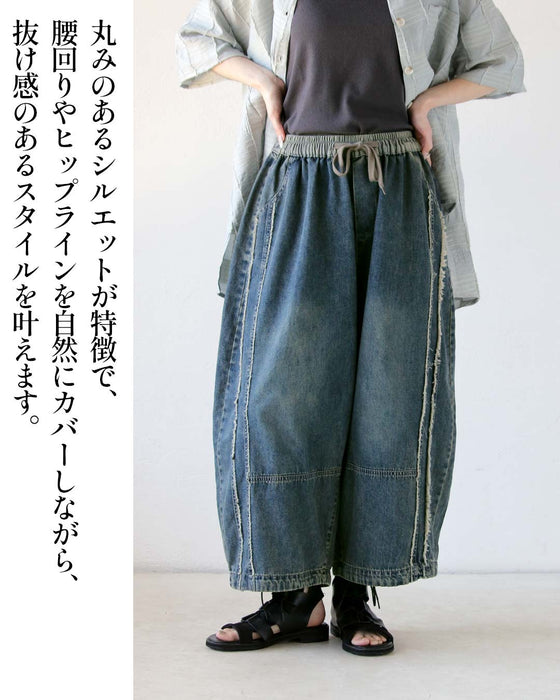 視線を操る、サイドラインデニム