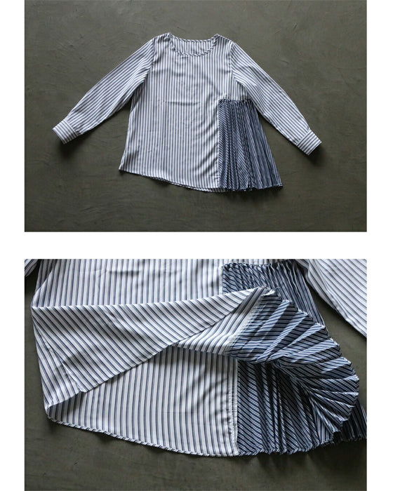 計算された重なりで魅せる3点セットトップス