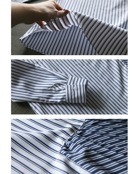 計算された重なりで魅せる3点セットトップス