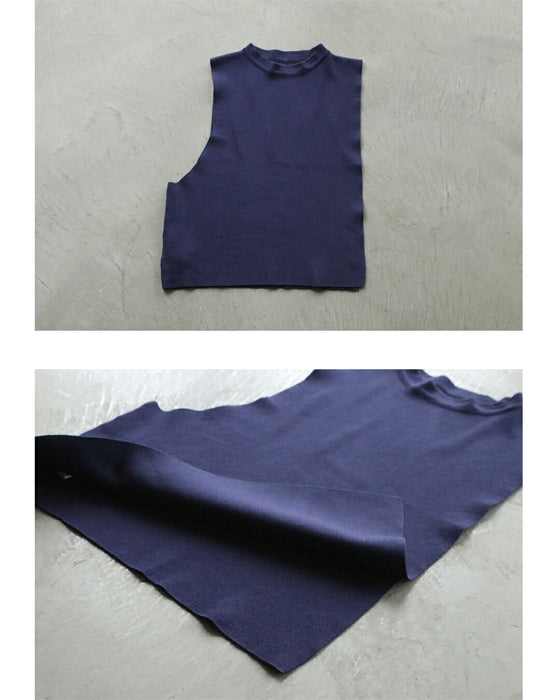 計算された重なりで魅せる3点セットトップス