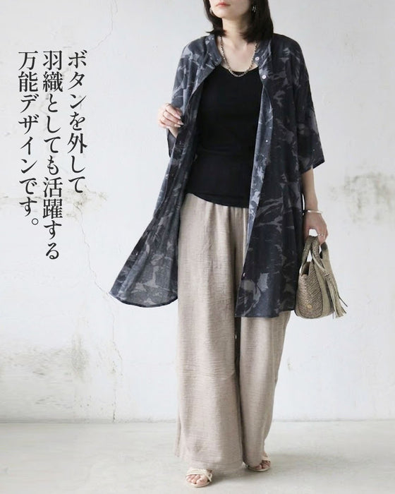 日常にアートを纏う。「楽チン」チュニックシャツ