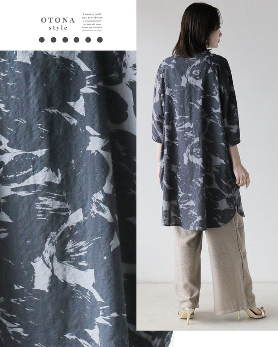 日常にアートを纏う。「楽チン」チュニックシャツ