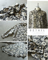 纏うだけで、洗練された品格。エアリー花柄シャツ