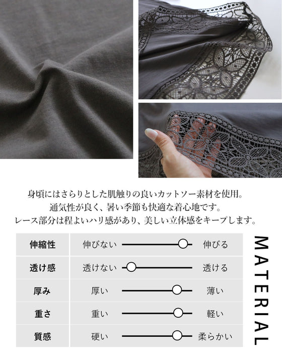レースが導く、大人の優美。　品よく華やぐ「映え」トップス