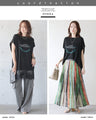 触れたくなる質感洗練はディテールに宿る立体ロゴTシャツ