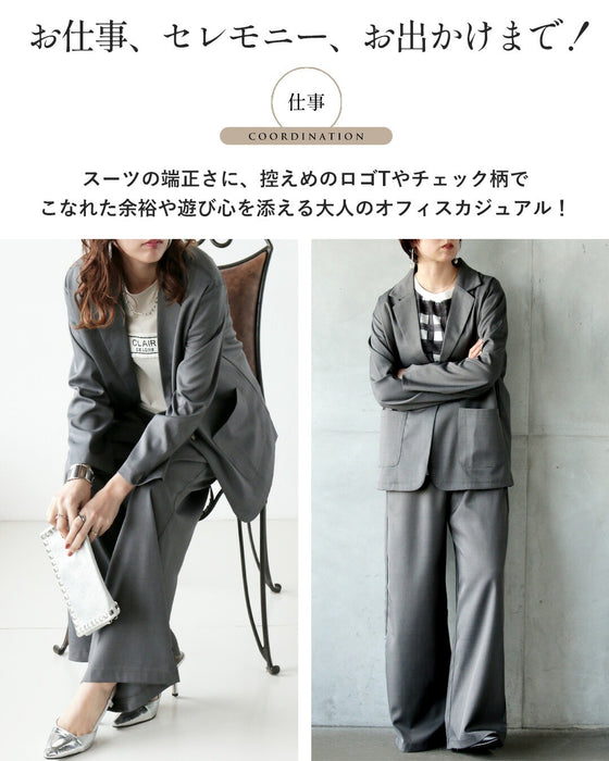 着るだけで“きちんと見え”万能ご機嫌スーツ