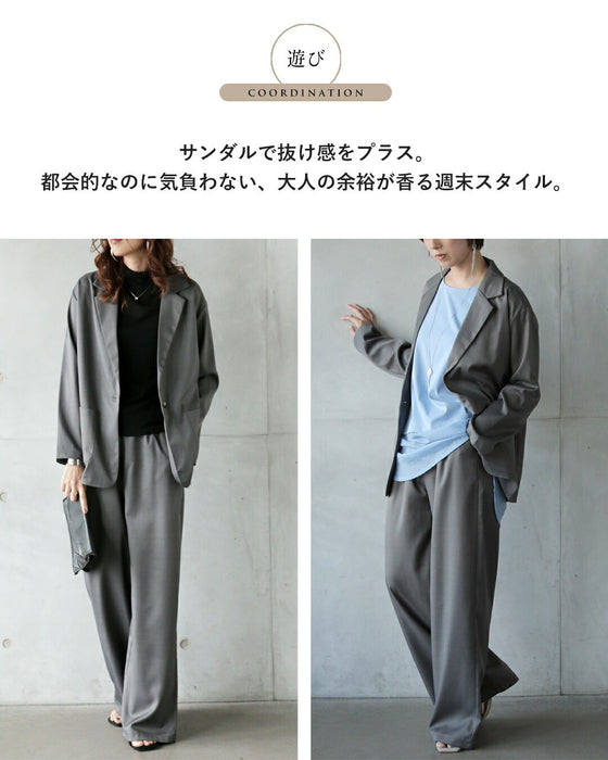 着るだけで“きちんと見え”万能ご機嫌スーツ