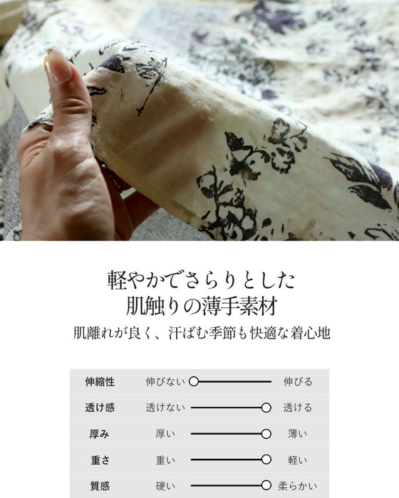 品よく咲くヴィンテージローズ。 モードな花柄トップス