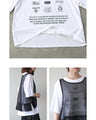重ねるほど、こなれる。メッシュベストとロゴTシャツ2点セット