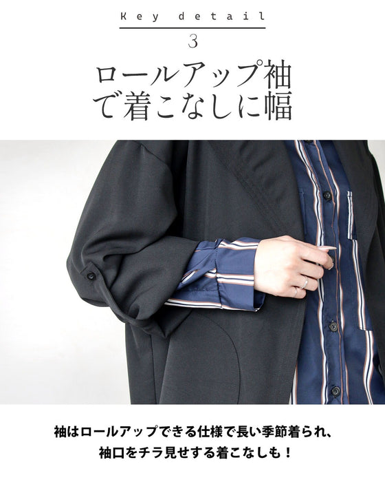 余裕あるモードを日常に オーバーサイズジャケット