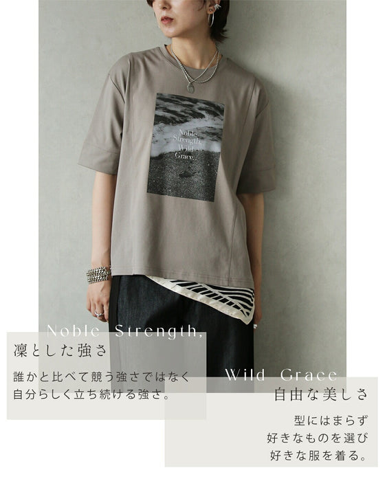気高く、自由に。オリジナルフォトTシャツ
