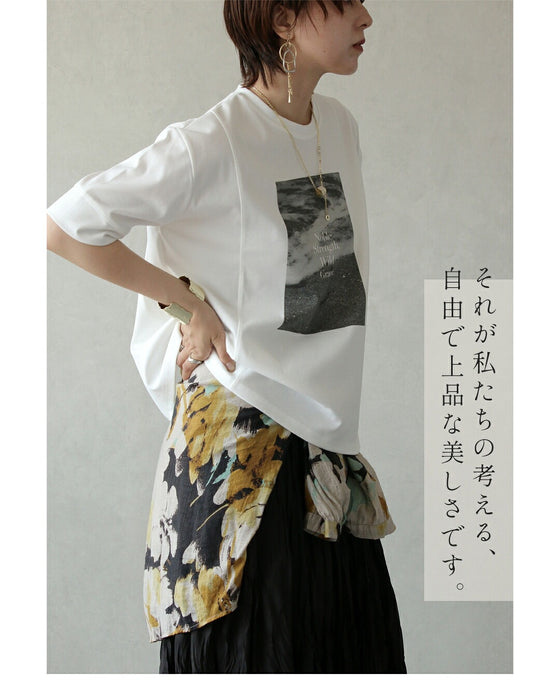 気高く、自由に。オリジナルフォトTシャツ