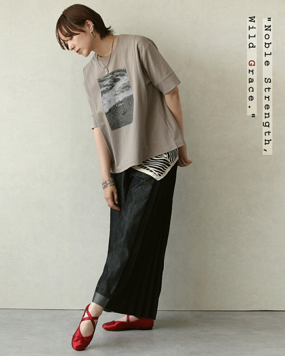 気高く、自由に。オリジナルフォトTシャツ
