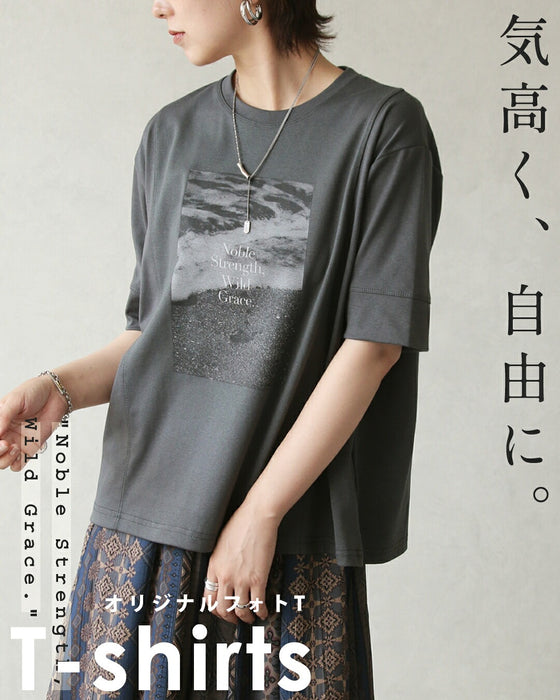 気高く、自由に。オリジナルフォトTシャツ
