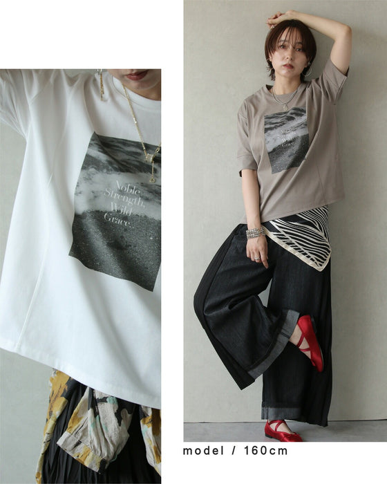 気高く、自由に。オリジナルフォトTシャツ