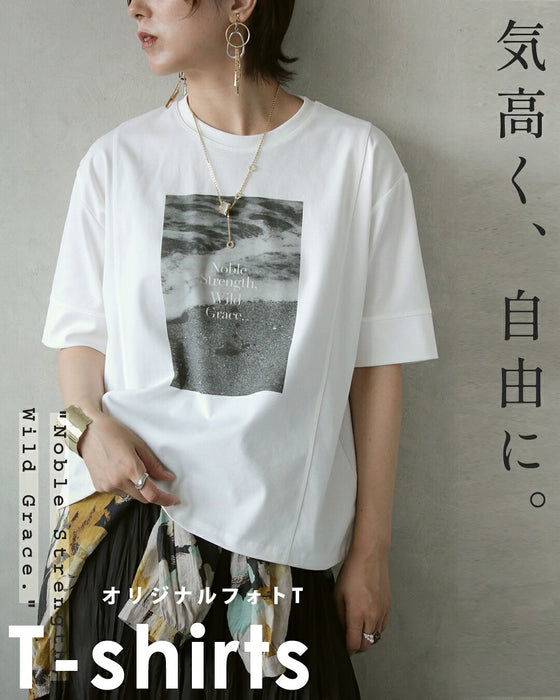 気高く、自由に。オリジナルフォトTシャツ