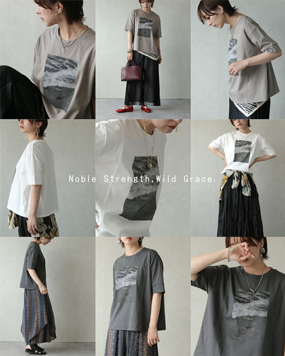 気高く、自由に。オリジナルフォトTシャツ