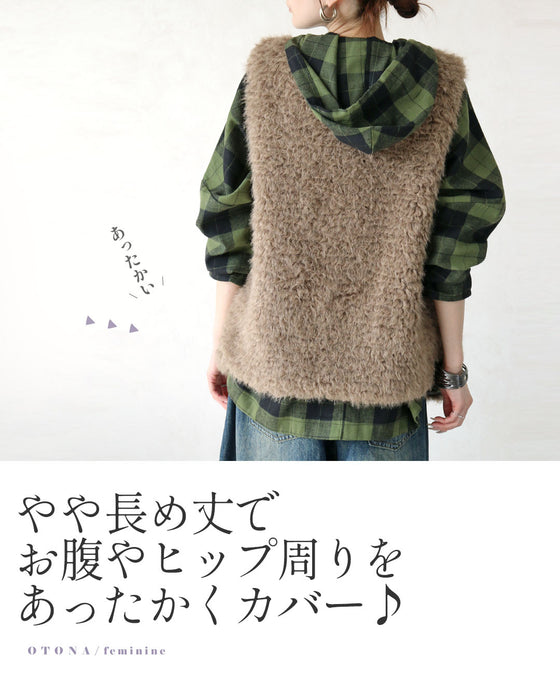 着膨れ知らず 高見え ファーベスト