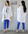 A relaxing casual outfit set featuring three French bulldogs