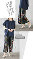 A relaxing casual outfit set featuring three French bulldogs