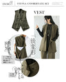 Lightweight, cool and comfortable! Upgrade your outfit! Tailored style 3-piece outfit set