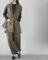 Lightweight, cool and comfortable! Upgrade your outfit! Tailored style 3-piece outfit set