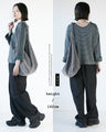 A rough and casual outfit set for adults with stripes and black denim