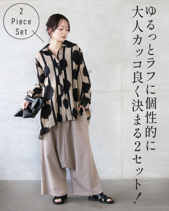 抜け感ある大人のラフ感コーデセット