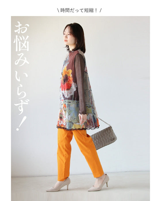 オレンジ きれい色で女らしさを纏う