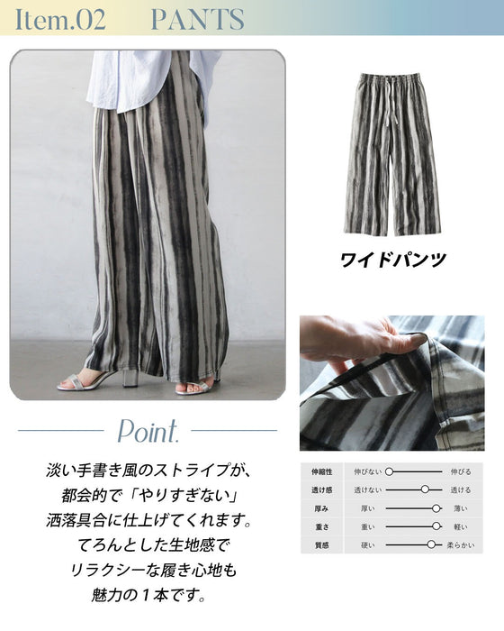 【2万3千円相当→18,800円】 気張らず、様になる。大人のカジュアルコーデ 4点セット (Aセット)