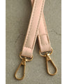 Glossy pearl-handled mini bag with strap