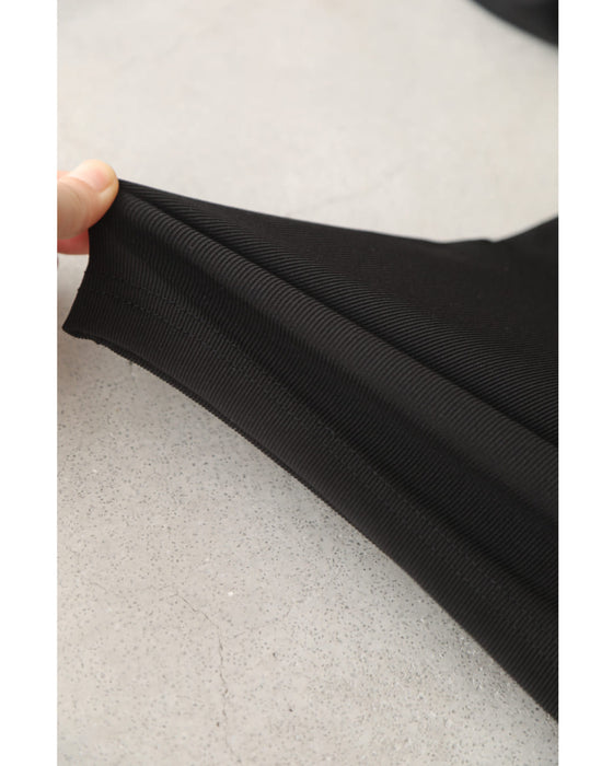 羽衣ショール風リボンカットソートップス