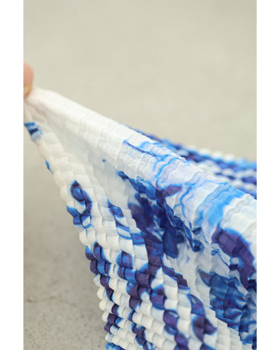 エレガントな伸びやかカットソーとプリーツパンツの2点セット【set】