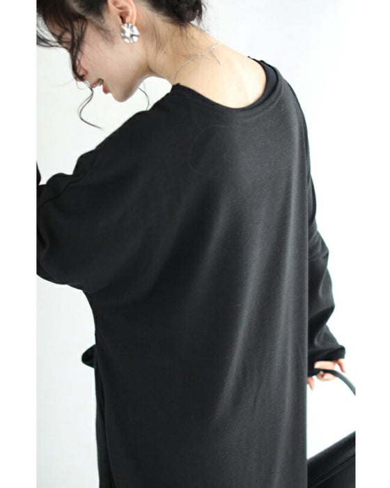 ゆったり楽ちん。リラクシーなロングワンピース