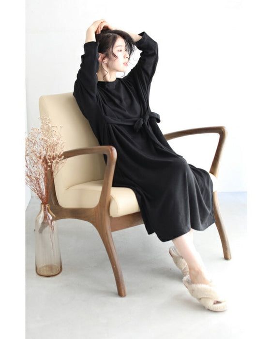 ゆったり楽ちん。リラクシーなロングワンピース