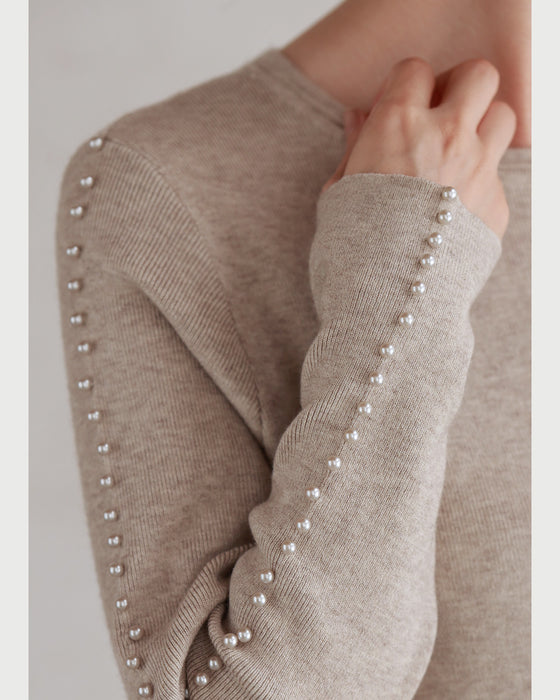 (ML/2L3L対応)体のラインを拾わない パールラインワンピ