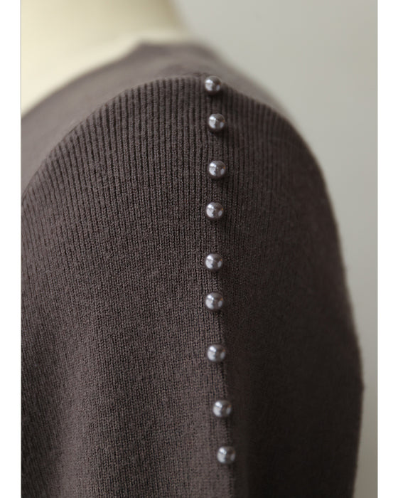 (ML/2L3L対応)体のラインを拾わない パールラインワンピ