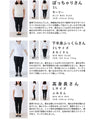 （S~L対応）可愛い花柄ニットのパフスリーブミディアムワンピース